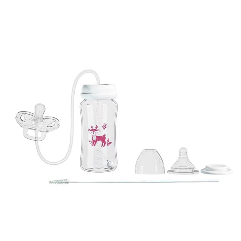 HandsFree Wide Neck Baby Bottle