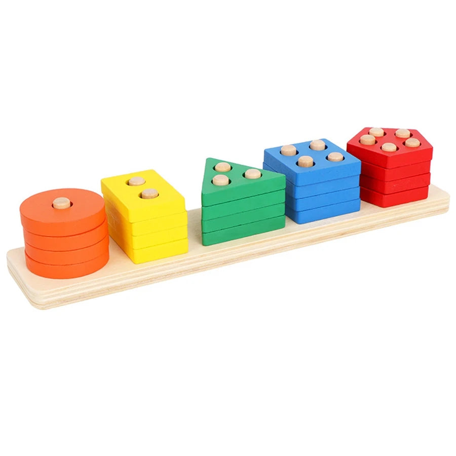 Timber Tots Montessori Stack Set