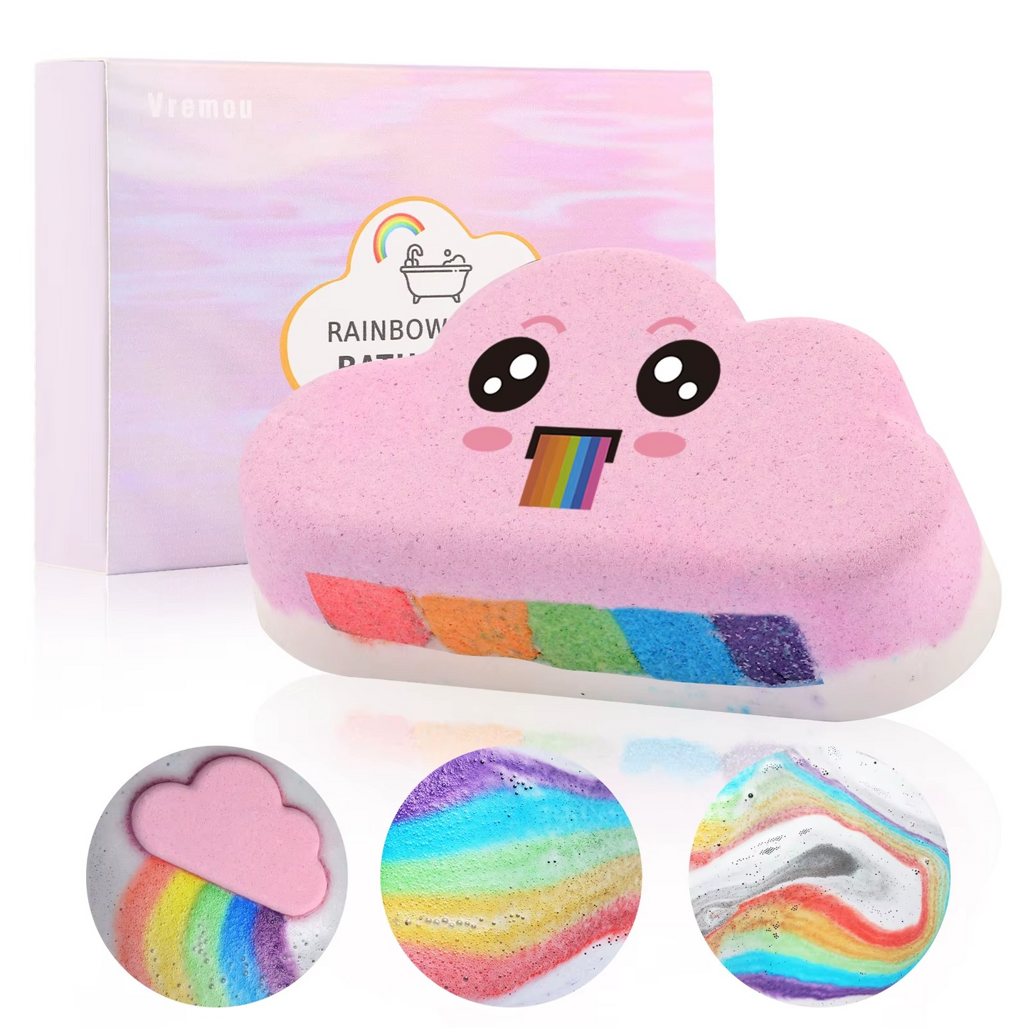 Rainbow Relax Bath Bomb Kit