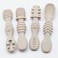 SoftGrip Silicone Baby Spoon Set