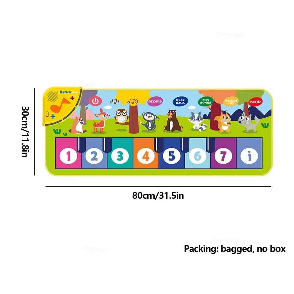 Playful Piano Dance Mat Toy