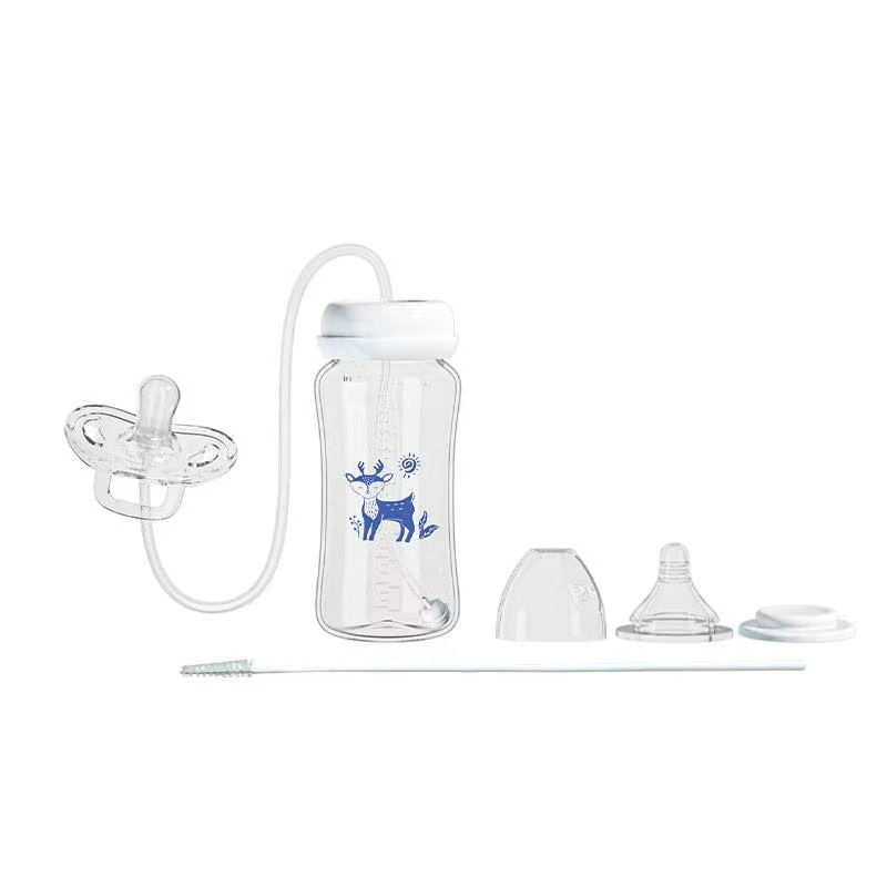 HandsFree Wide Neck Baby Bottle