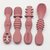 SoftGrip Silicone Baby Spoon Set
