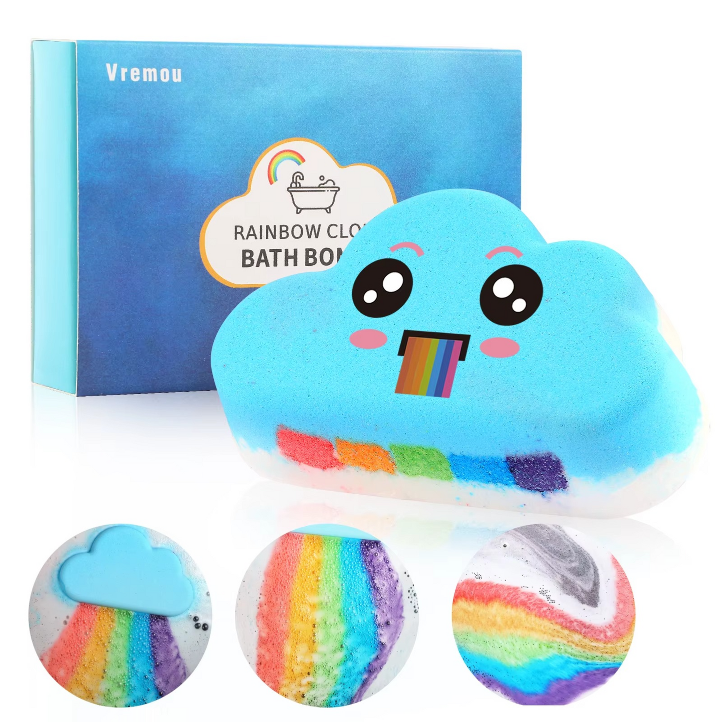 Rainbow Relax Bath Bomb Kit