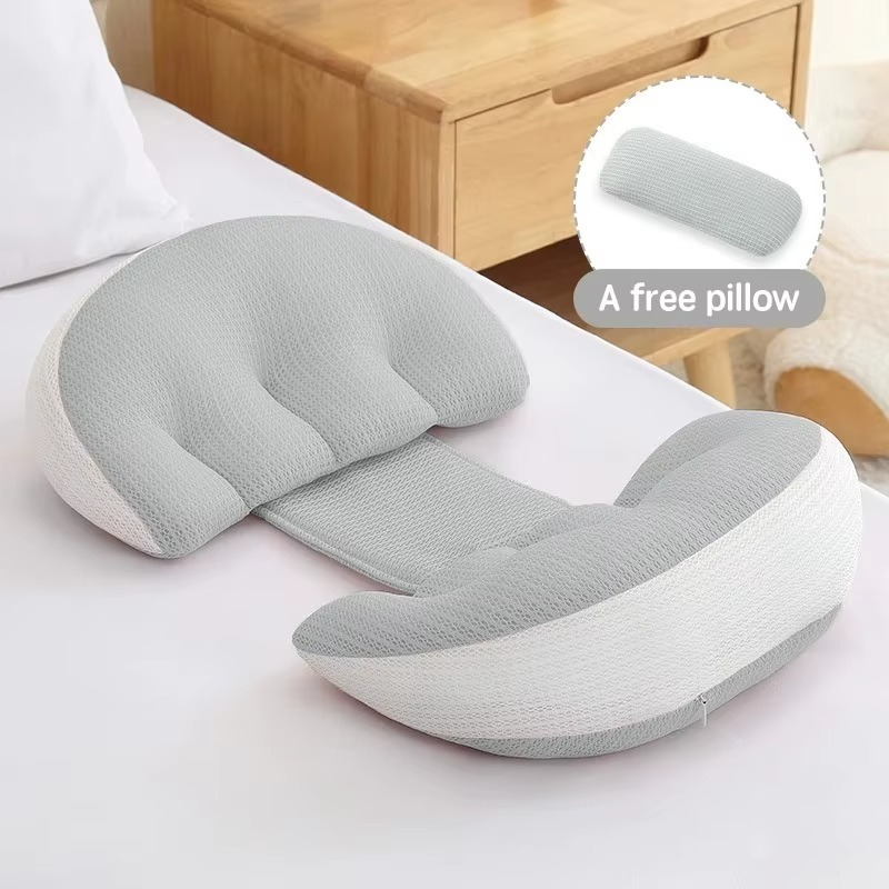 ComfortNest Pregnancy Support Pillow – Full Body Maternity Sleep Cushion