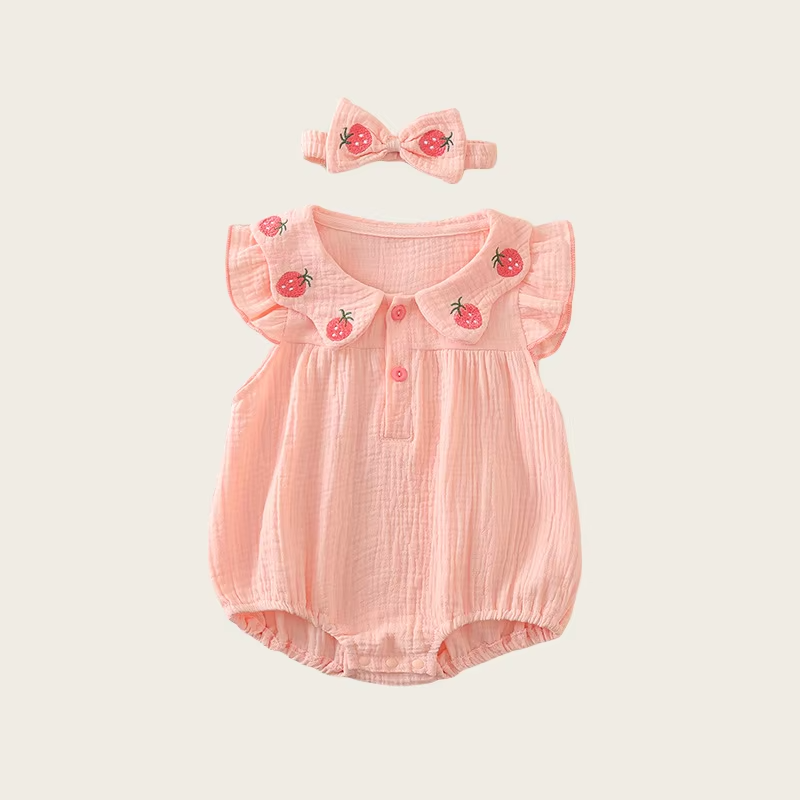 Strawberry Sweet Baby Romper Gift
