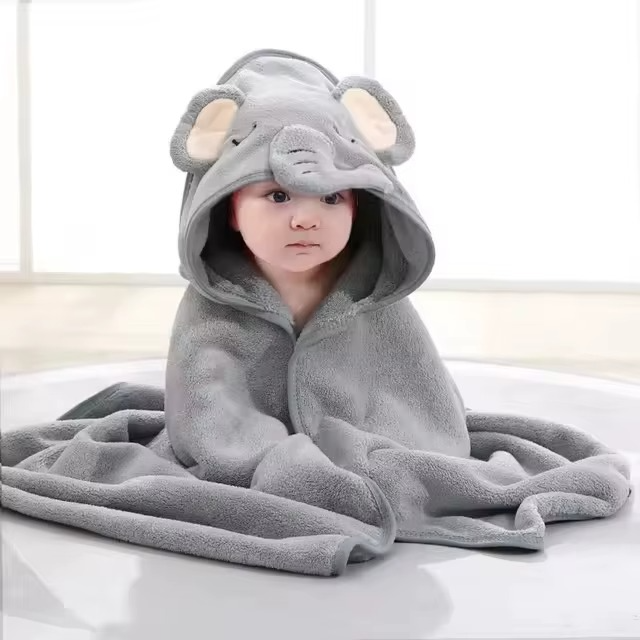 Cuddly Baby Hooded Towel