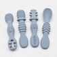 SoftGrip Silicone Baby Spoon Set