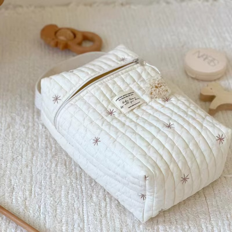 Quilted Stroller Diaper Caddy