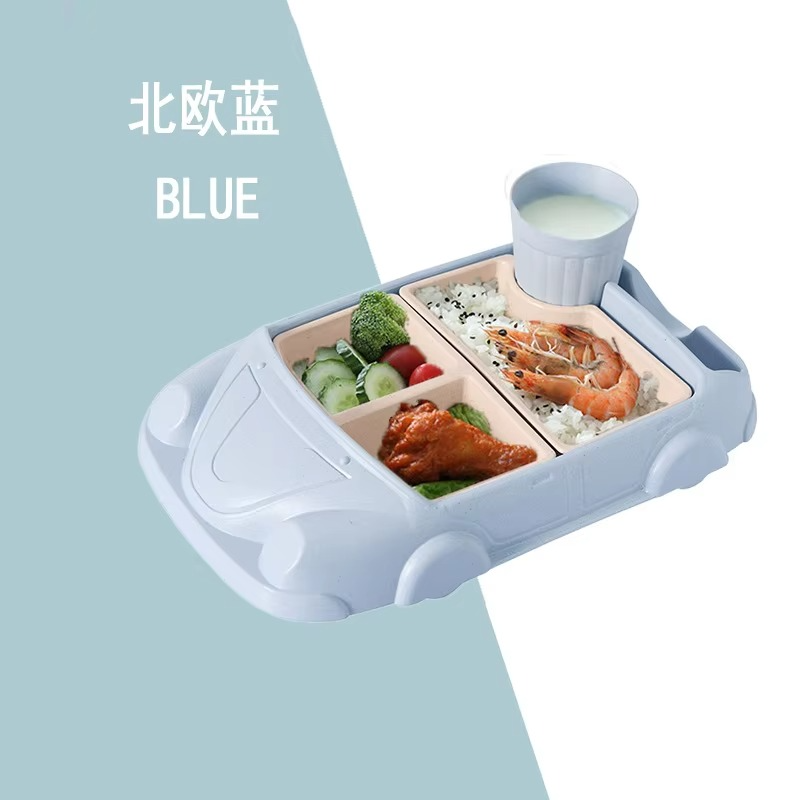 Little Car Bamboo Baby Bowl