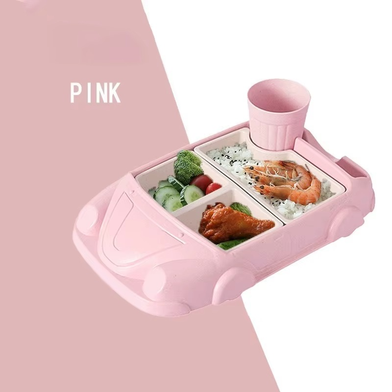Little Car Bamboo Baby Bowl