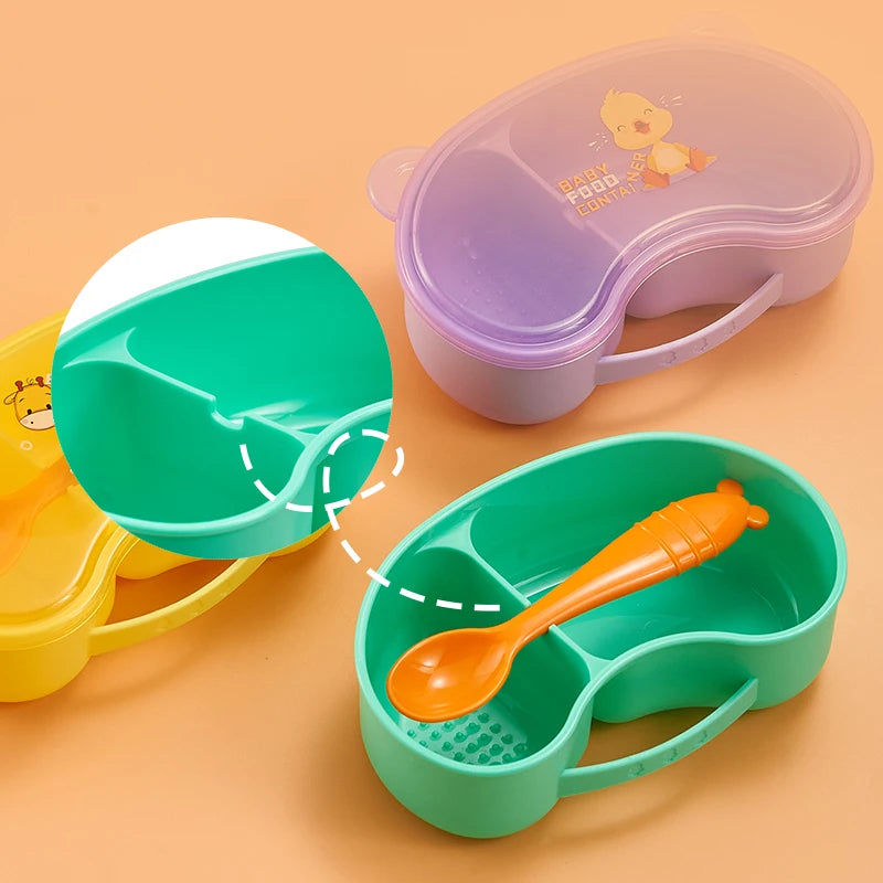Travel-Friendly Baby Meal Bowl Kit