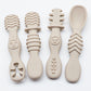 SoftGrip Silicone Baby Spoon Set
