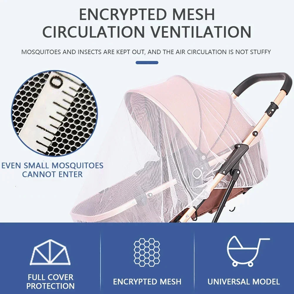 CozyShield Baby Stroller Guard Net