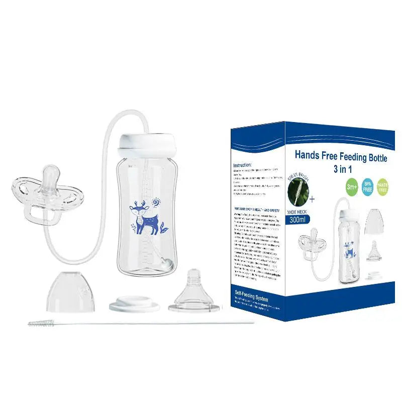 HandsFree Wide Neck Baby Bottle