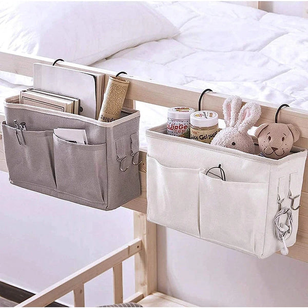 PocketSide Bedside Organizer Storage Rack