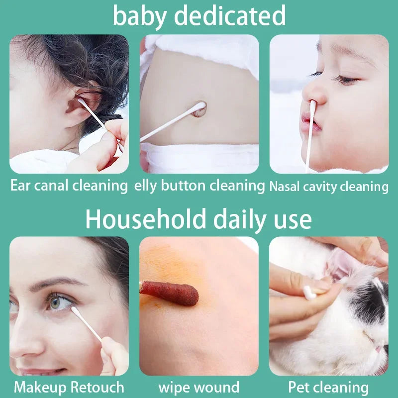 Gentle Organic Baby Cotton Buds