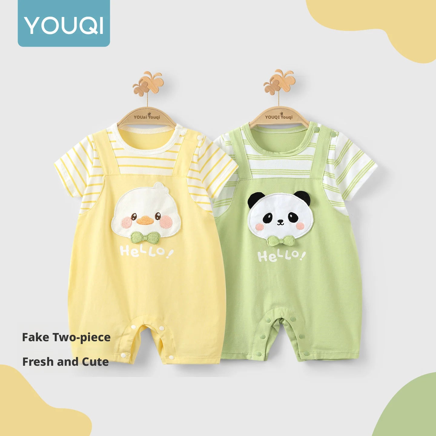 TinyComfort Soft Summer Baby Romper