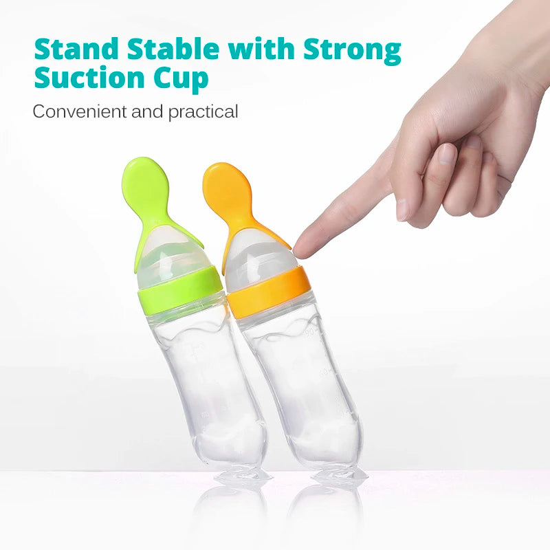 Squeeze Spoon Baby Feeder