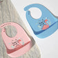 Easy Clean Dino Baby Bibs