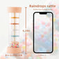 Rainbow Rain Hourglass Rattle