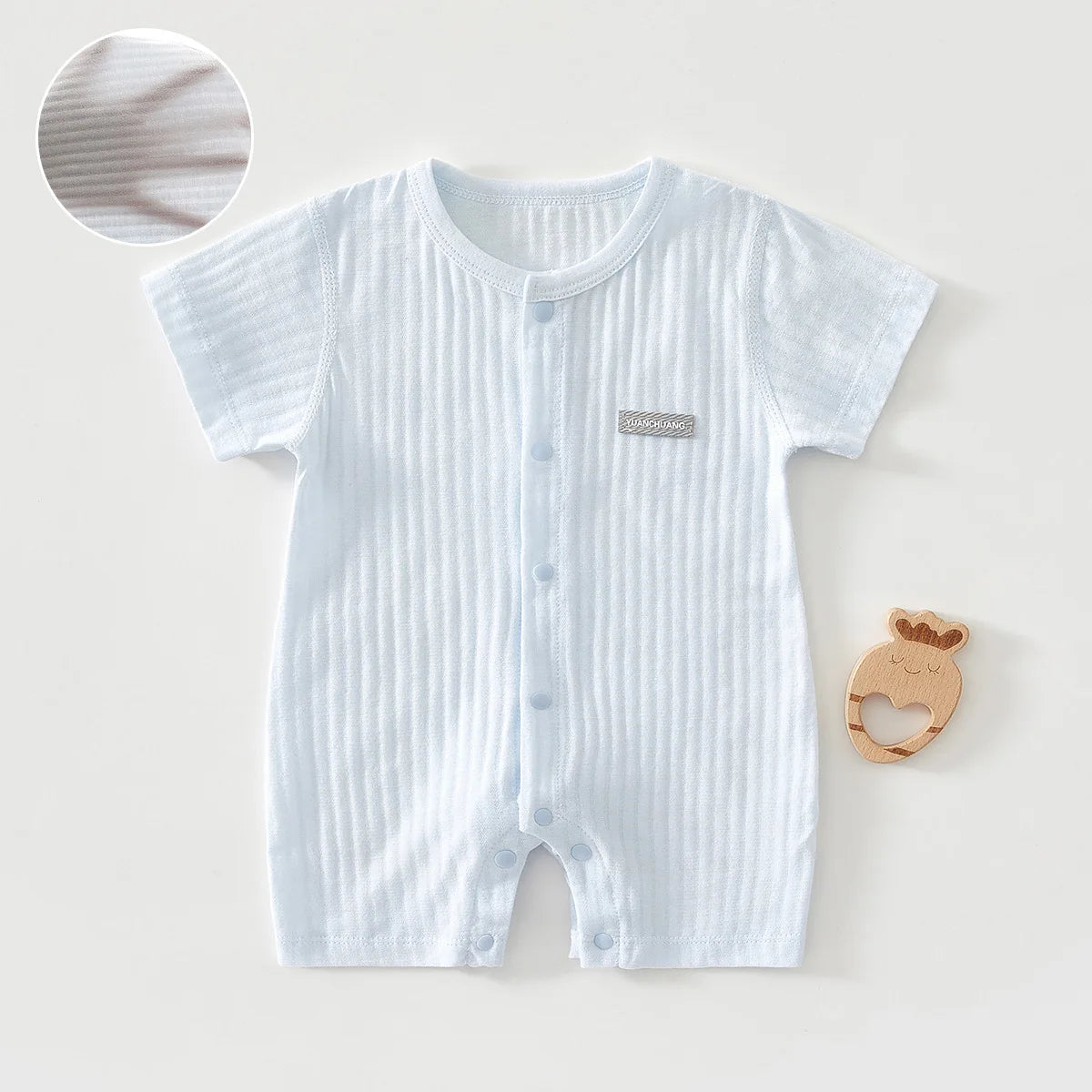 CloudSoft Newborn Summer Cotton Romper