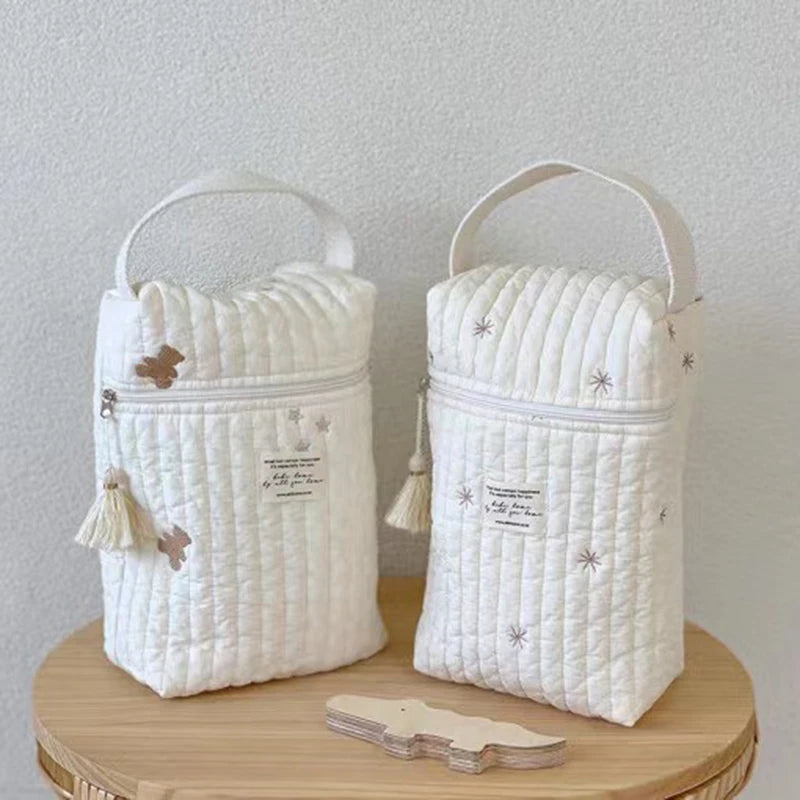 Quilted Stroller Diaper Caddy