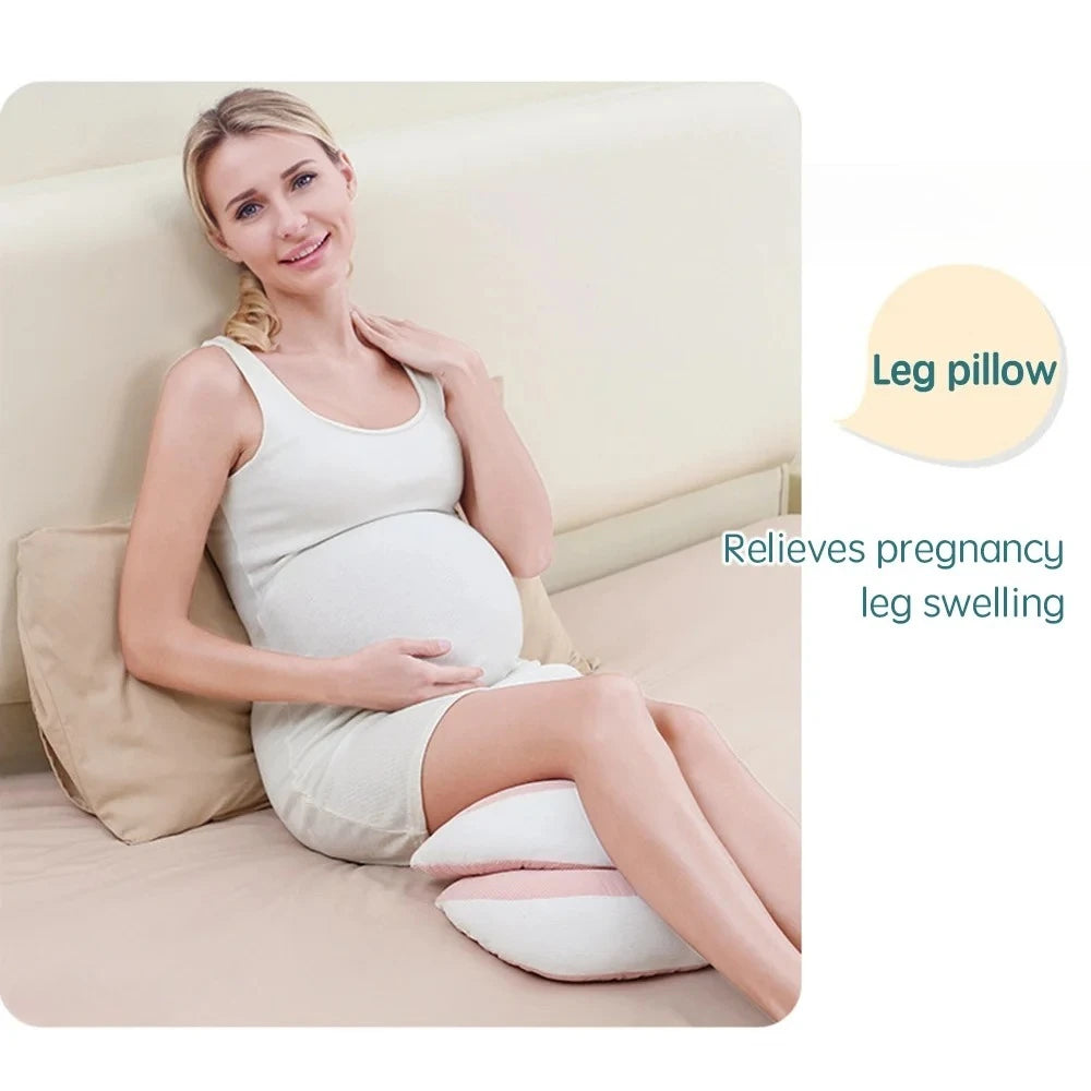 ComfortNest Pregnancy Support Pillow – Full Body Maternity Sleep Cushion