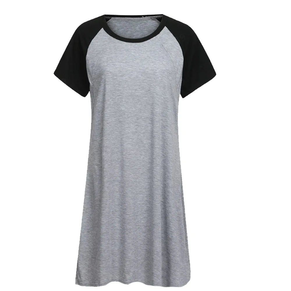 EasyCare Summer Nursing Nightgown Comfort