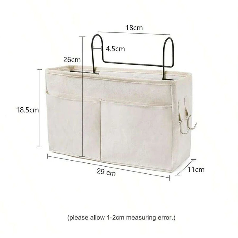 PocketSide Bedside Organizer Storage Rack