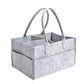 Cozy Felt Diaper Storage Tote