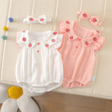 Strawberry Sweet Baby Romper Gift