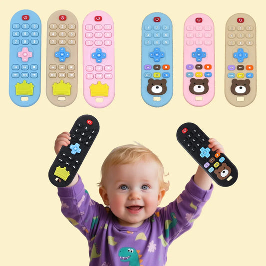 Silicone Baby Remote Teether Toy