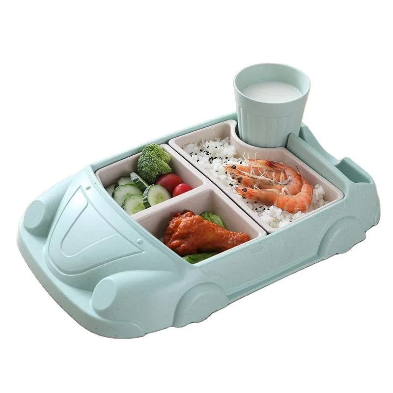Little Car Bamboo Baby Bowl