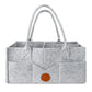 Cozy Felt Diaper Storage Tote