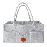 Cozy Felt Diaper Storage Tote