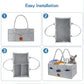Cozy Felt Diaper Storage Tote
