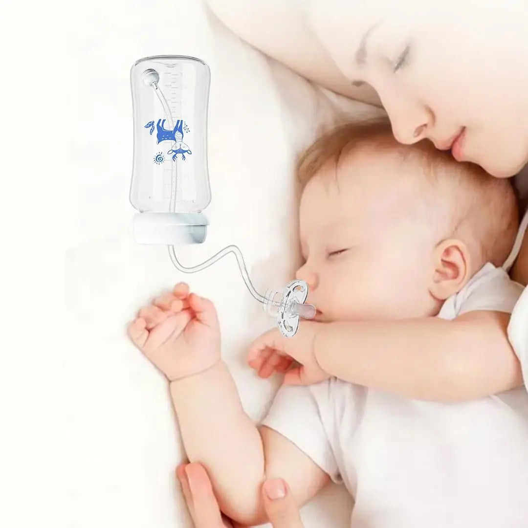 HandsFree Wide Neck Baby Bottle