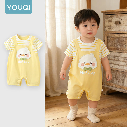 TinyComfort Soft Summer Baby Romper
