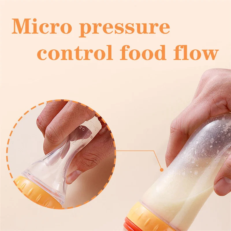 Squeeze Spoon Baby Feeder