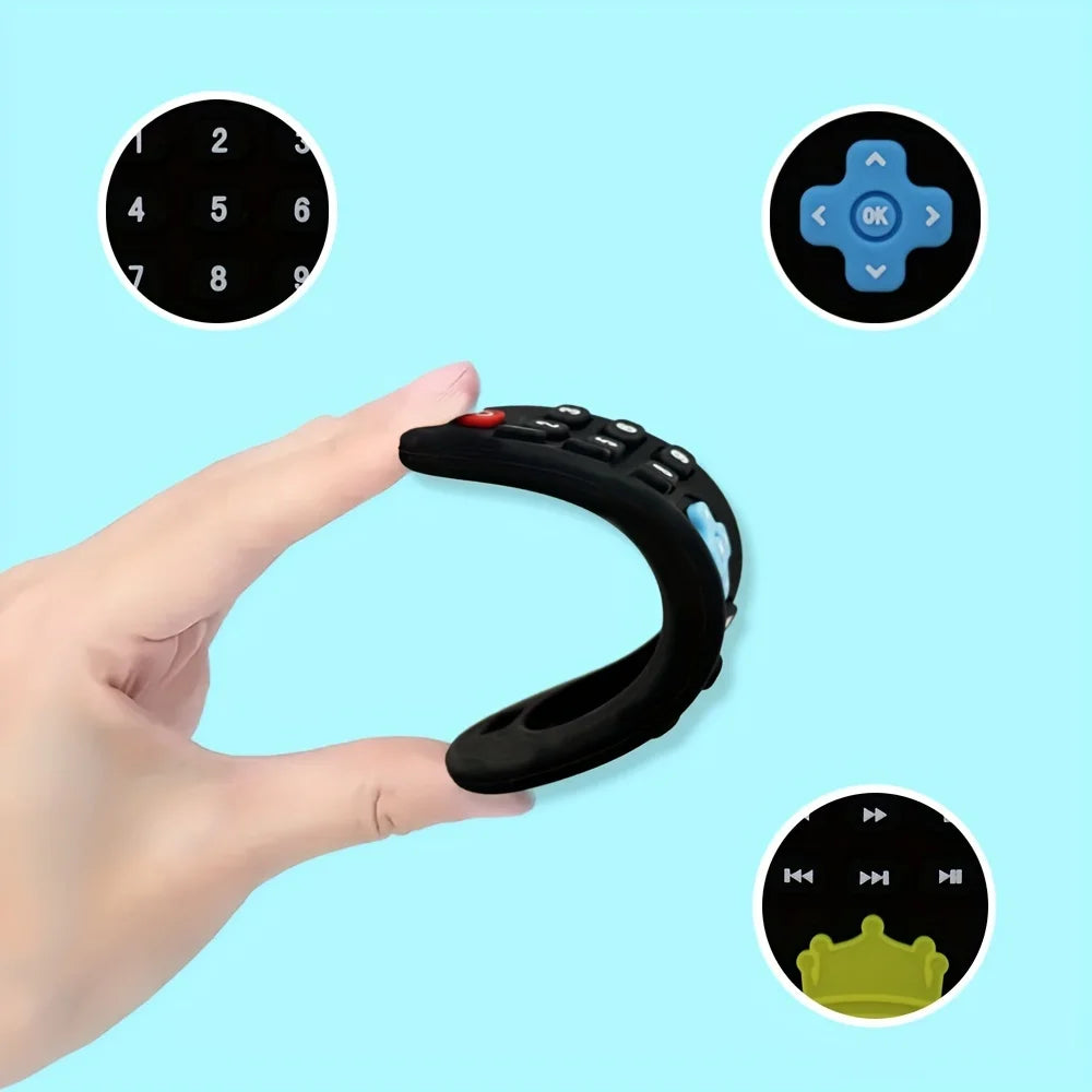 Silicone Baby Remote Teether Toy