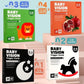 Baby Focus Flash Cards High Contrast