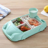 Little Car Bamboo Baby Bowl