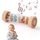 Rainbow Rain Hourglass Rattle