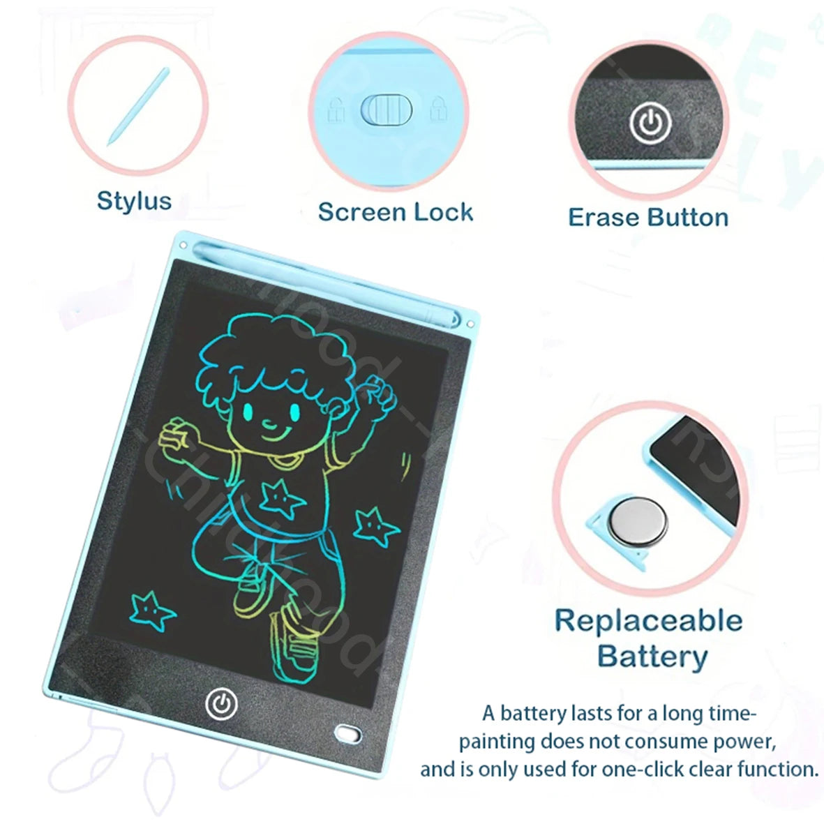 BrightKids Magic Drawing Tablet Fun Pad