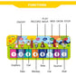 Playful Piano Dance Mat Toy